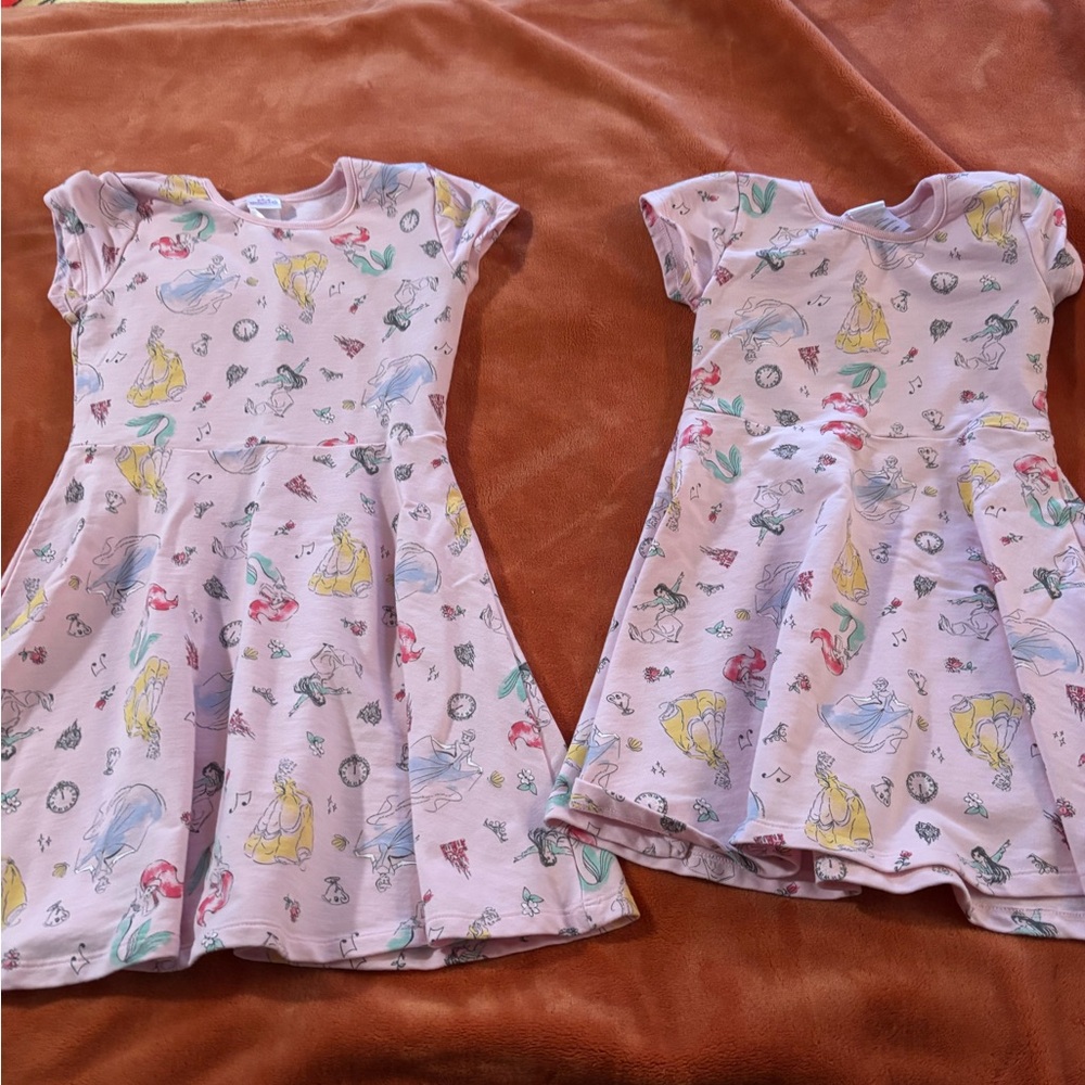Disney Pink Princess Kids Matching Set